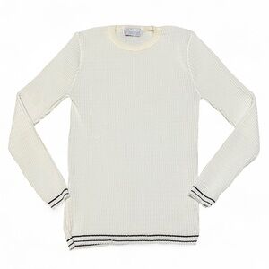 American Vintage White Ringer Sweater